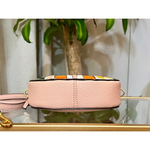 ♦️♦️ AUTHENTIC TORY BURCH MCGRAW STRIPED CAMERA BAG ♦️♦️ - Picture 10 of 13